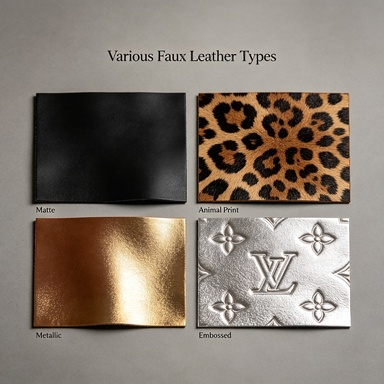 Faux leather