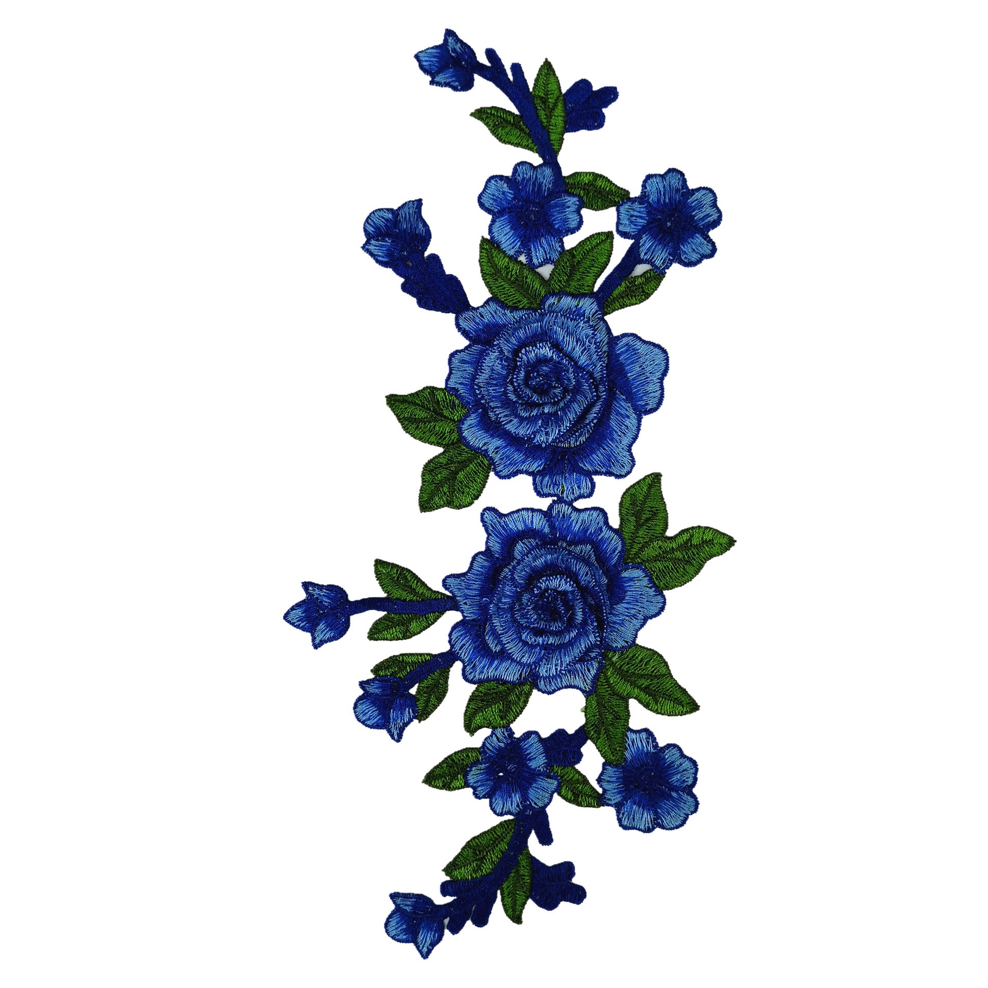 sew on 3D flower patches