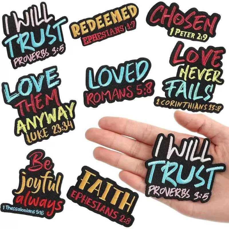 Bible patches set