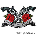 big gun&rose patch