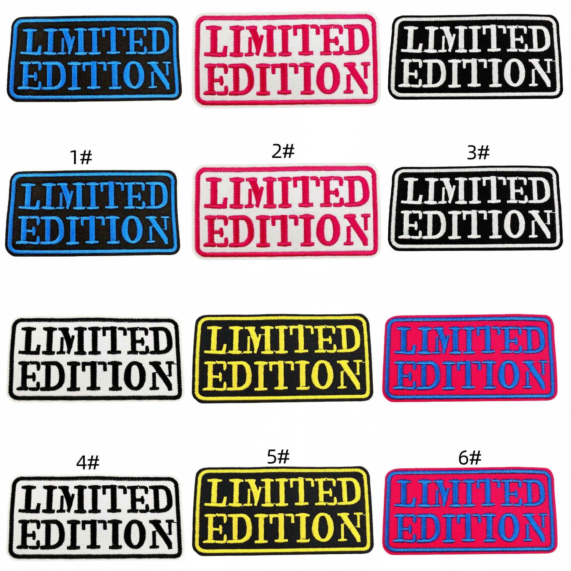 limited edittion patches set