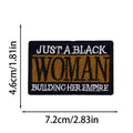 just a black woman building her empire patch