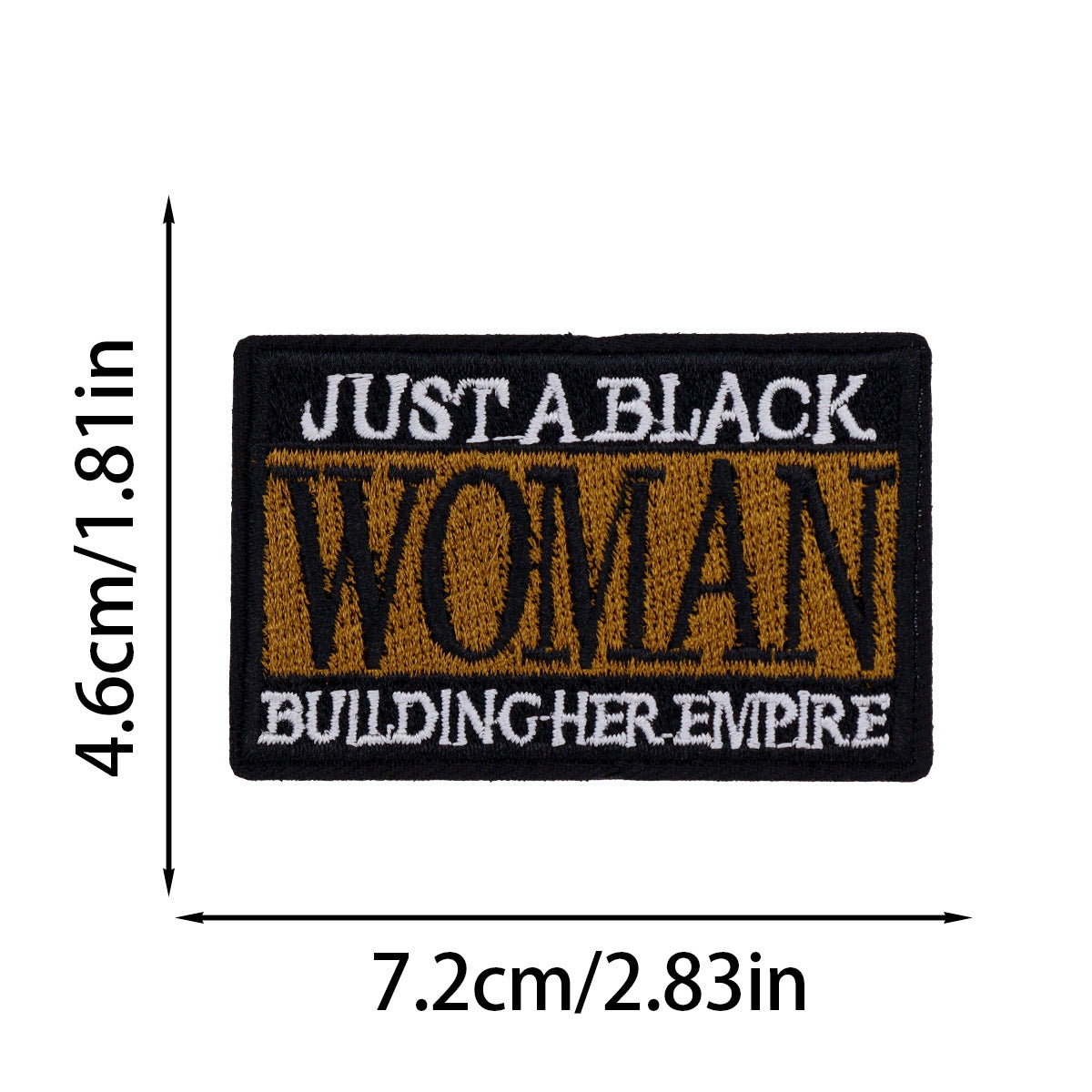 just a black woman building her empire patch