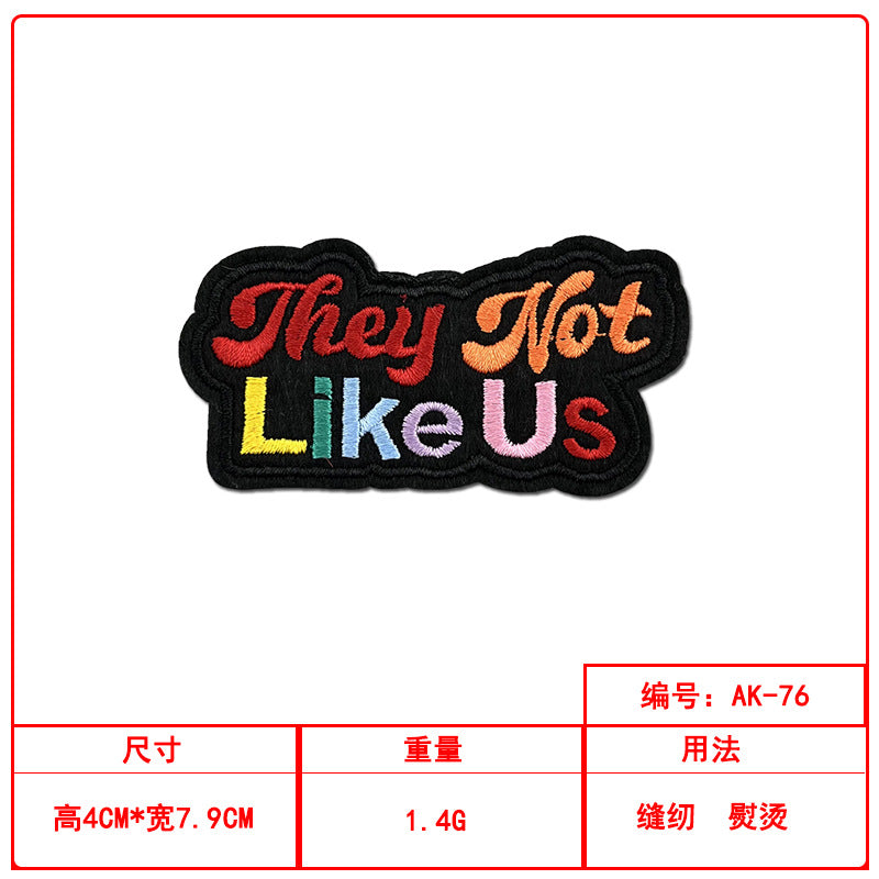they not like us patch