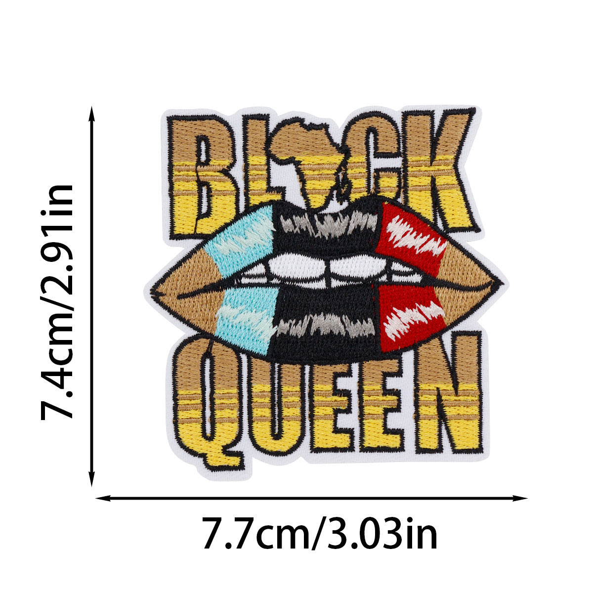 black queen patch